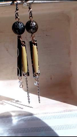 cherokeedancing vintage handmade jewelry glass GIF