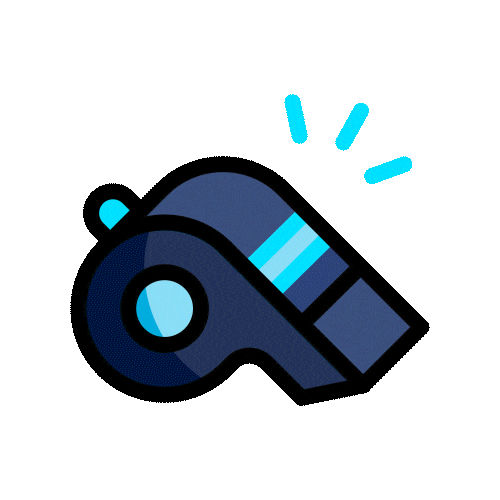 Whistle Apito Sticker by Alcif Mais