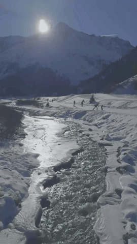 Cold Weather Snow GIF
