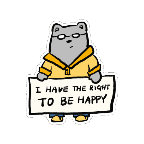 Mrbear Sticker by Soysauceeggrice Studio