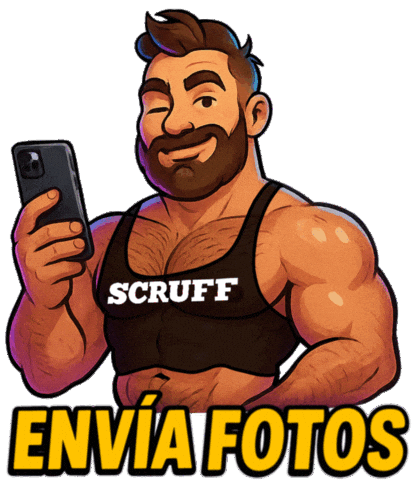 Scrufflatino Sticker by SCRUFF