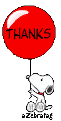 Charlie Brown Thank You Sticker