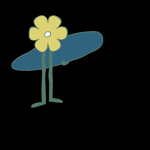 Flower Surf GIF