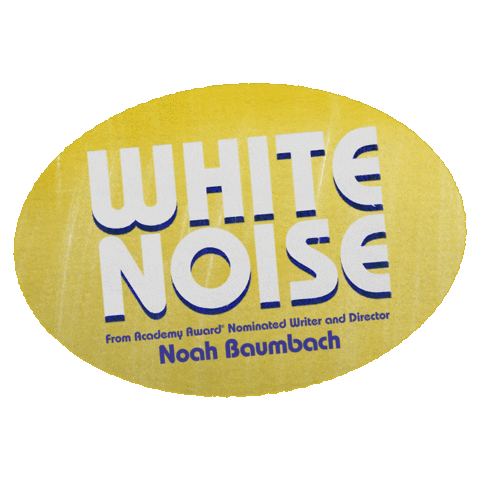 White Noise Sticker by NETFLIX