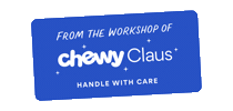 Chewy Claus Sticker by Chewy