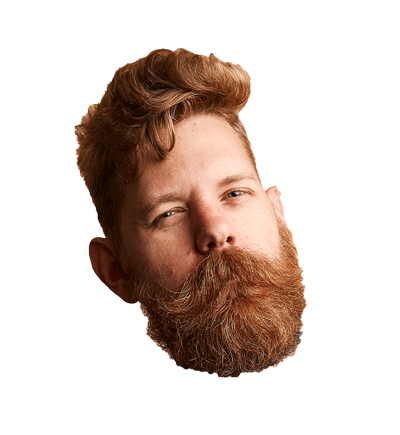 Beard Eric Sticker by Beardbrand