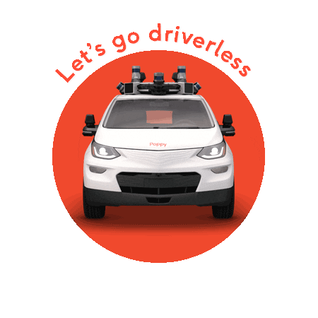 Self Driving Car Driverless Cars Sticker by Cruise