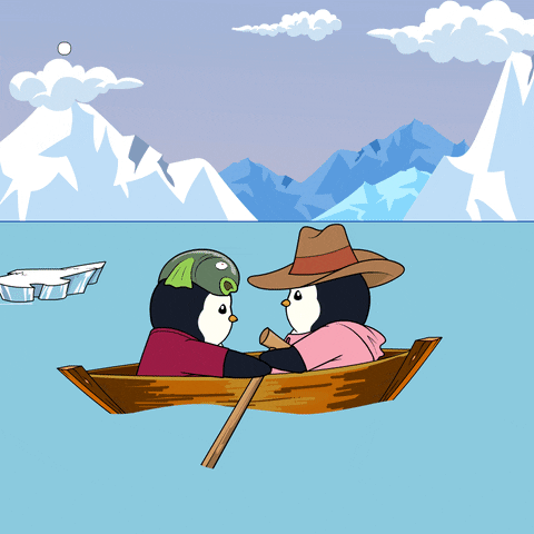 Hand In Hand Team GIF by Pudgy Penguins