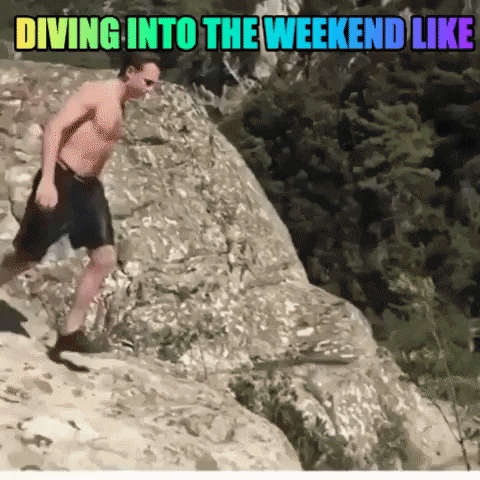 Friday Weekend GIF by moodman
