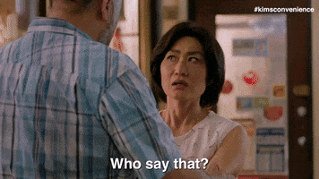 Jean Yoon Question GIF by Kim's Convenience
