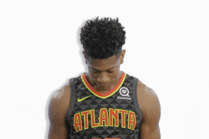 Sport Reaction GIF by Atlanta Hawks