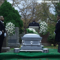 Starz Funeral GIF by Power Book II: Ghost