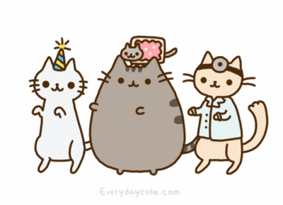 cat claire belton GIF by Pusheen
