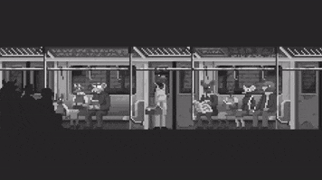 Train Pixel Art GIF by Raw Fury