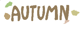 Fall Season Sticker