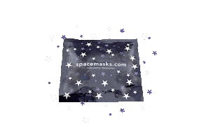 Space Sleep Sticker by Spacemasks