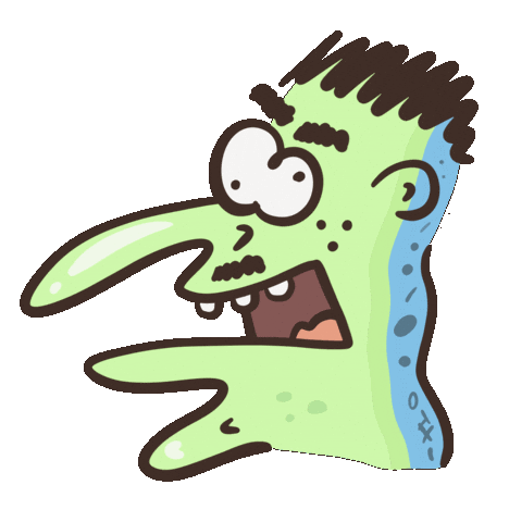 Confused Spaced Out Sticker by Careless Doodles