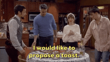 Jaime Camil Toast GIF by CBS