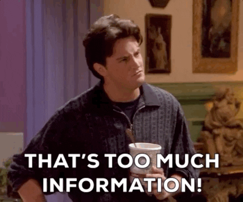 Season 1 Too Much Information GIF by Friends - Find & Share on GIPHY