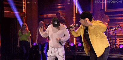 Tonight Show Jump GIF by The Tonight Show Starring Jimmy Fallon