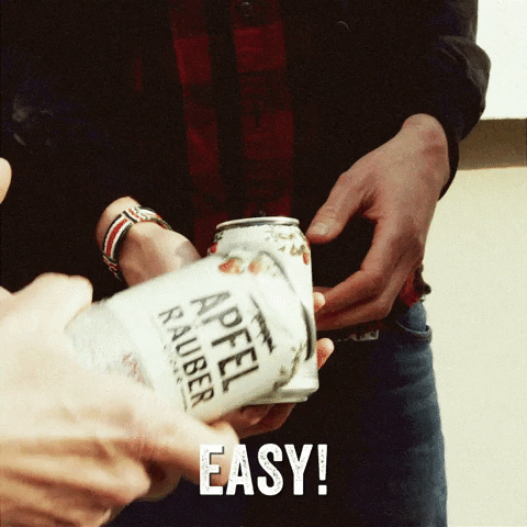 ApfelRaeuberCider yes cool drink easy GIF