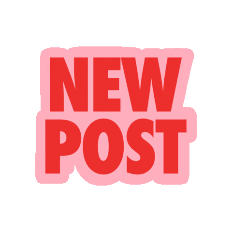 New Post Sticker
