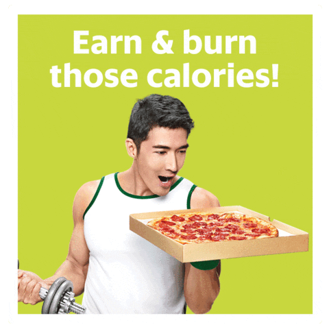 Hungry Pizza GIF by Grab Singapore