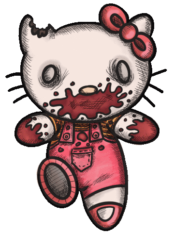 Hello Kitty Love Sticker