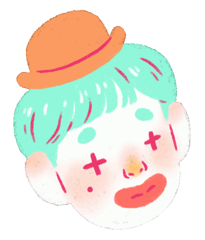 Face Kid Sticker by Miss Jotun