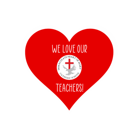 Immaculate Heart pf Mary Catholic School - High Point, NC Sticker