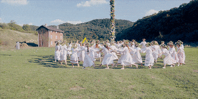 Ring Around The Rosie Circle GIF by A24