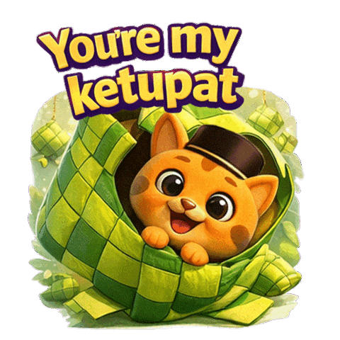 Ketupat Oyen Sticker by BerjayaTimesSquare