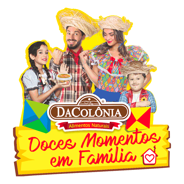 DaColônia Alimentos Naturais Sticker