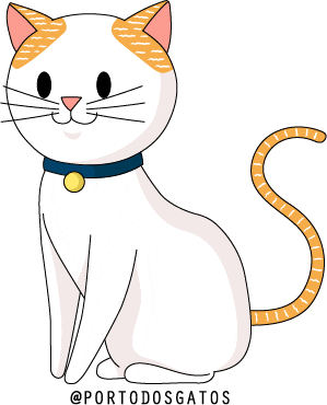 Porto dos Gatos Sticker