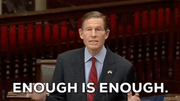 Enough Is Enough Connecticut GIF by GIPHY News