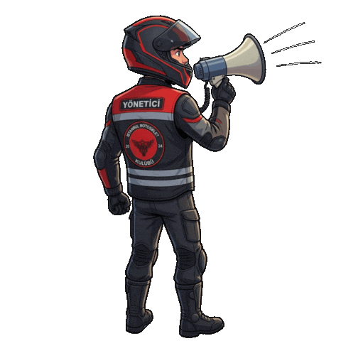 Transparant Sticker by İSTANBUL MOTOSİKLET KULÜBÜ