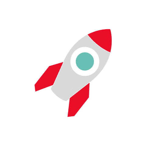 Rocket Launch Sticker by Creatomatic