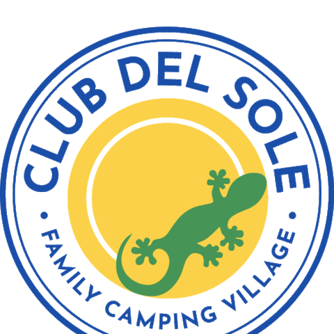 Summer Camping Sticker by Club Del Sole