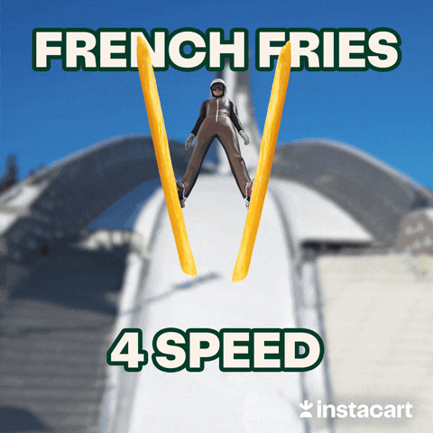 French Fries Delivery GIF by Instacart
