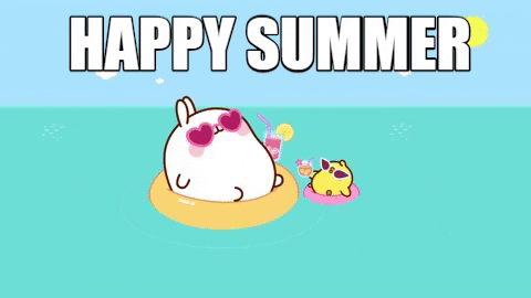 happy cote d'azur GIF by Molang.Official