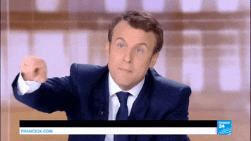 Emmanuel Macron GIF by Le Figaro