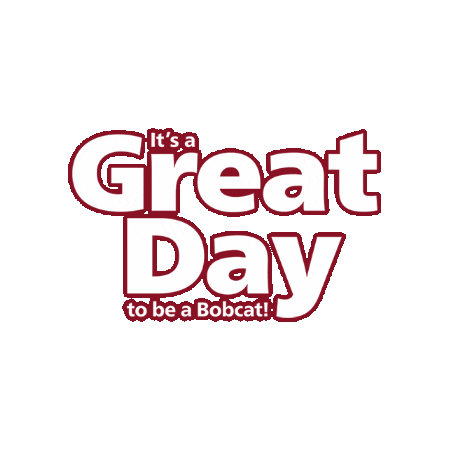 Bobcats Great Day Sticker by Bates College Alumni