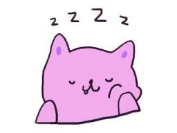 Sleepy Pink Sticker by cait robinson for iOS & Android | GIPHY
