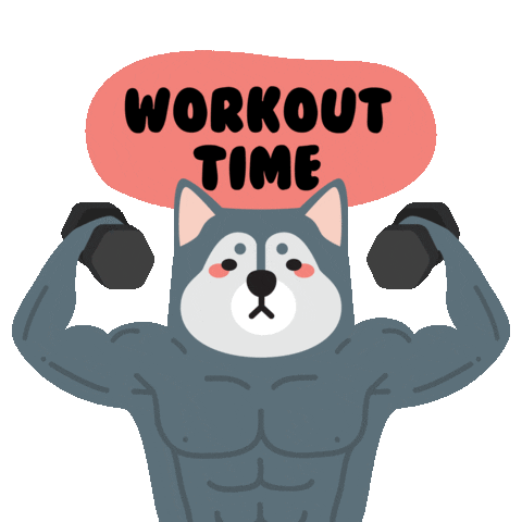 Workout Gym Sticker
