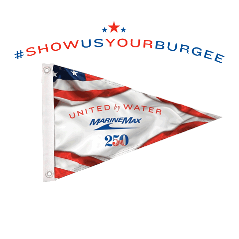 Showusyourburgee Sticker by MarineMax