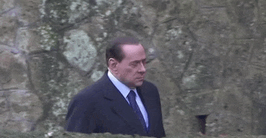 Sad Silvio Berlusconi GIF by GIPHY News
