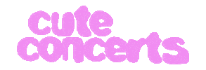cuteconcerts Sticker