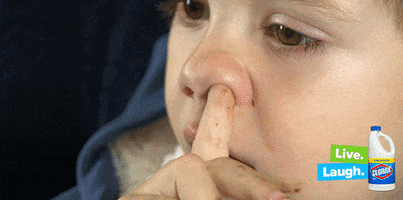 Kid Picking Nose GIF by Clorox