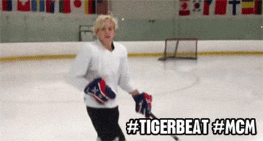 ross lynch hockey GIF by BOP and Tiger Beat!