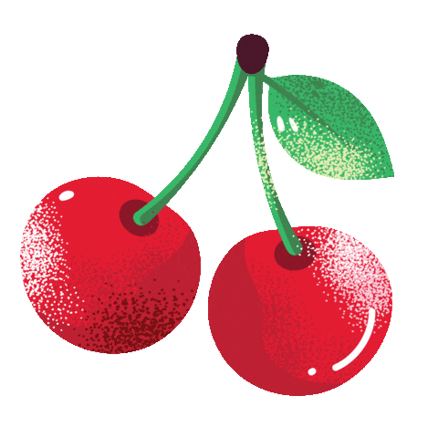 Summer Fruit Sticker by DeeBee's Organics